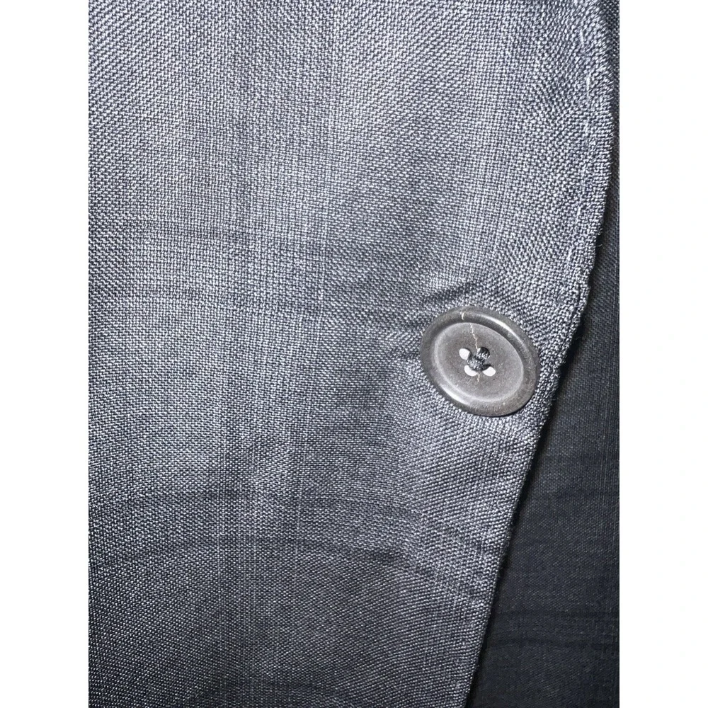 Brooks Brothers 1818 Regent Blazer Vitale Barberis Cashmere Windowpane 46R Blue